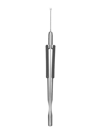 Vetro grasping forceps - serrated, straight, 14 cm